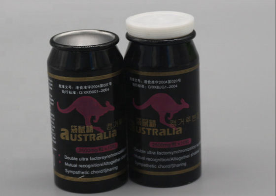 Алюминиевая бутылка медицины 100ml для капсул трав планшетов таблеток
