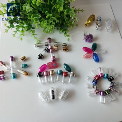 Цилиндрические 13mm мини капсулы таблетки бутылок таблетки 2ml пустые пластиковые