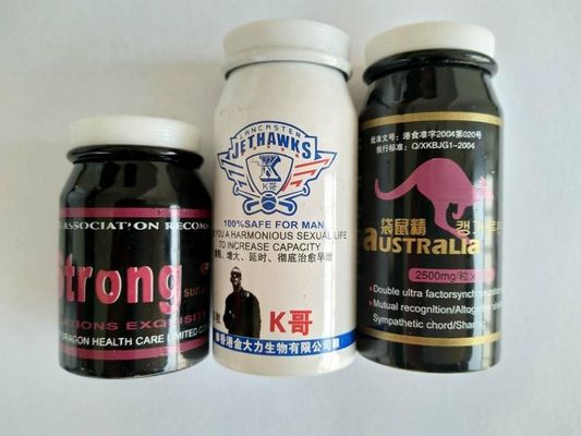 алюминиевые бутылки фармацевтической упаковки 100g с крышками PE