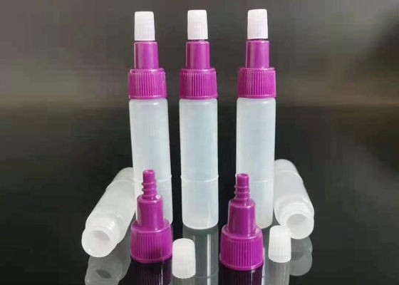 испытание пластиковой бутыли с реактивом полипропилена 3ml медицинское