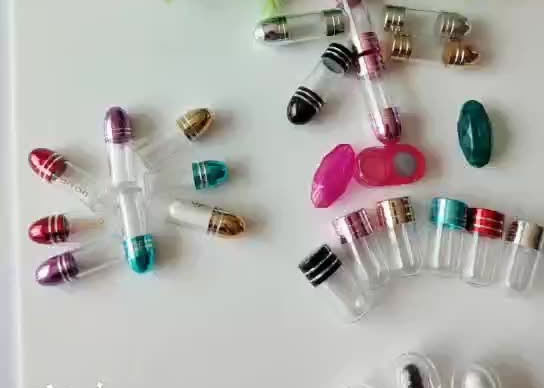 капсула золота носорога бутылок таблетки ISO9001 ясности 2ml пластиковая