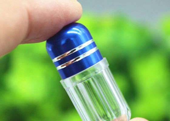 OEM контейнера таблетки голубого носорога 5ml одиночный с крышкой кроны металла
