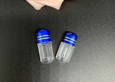 OEM контейнера таблетки голубого носорога 5ml одиночный с крышкой кроны металла