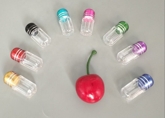 контейнера таблетки 2ml 14mm бутылка PS одиночного пластиковая с крышкой металла