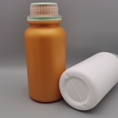 Янтарная емкость бутылки 100ml пестицида Hdpe цвета